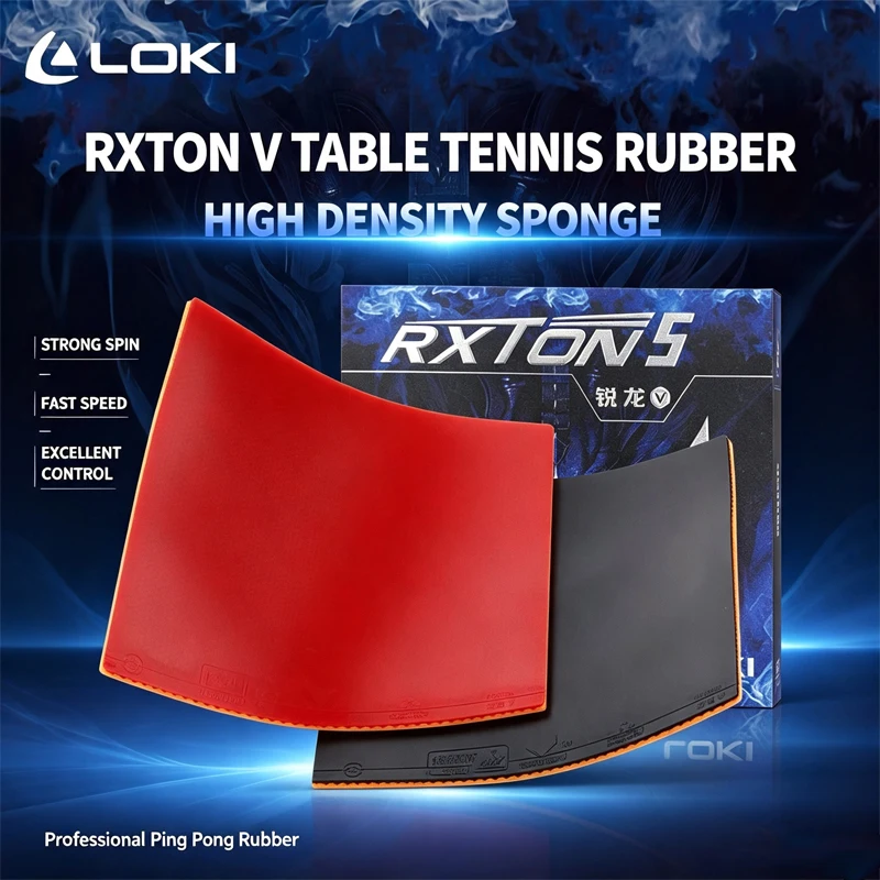Table Tennis Loki - LOKI RXTON 5 Masa Tenisi Lastiği,