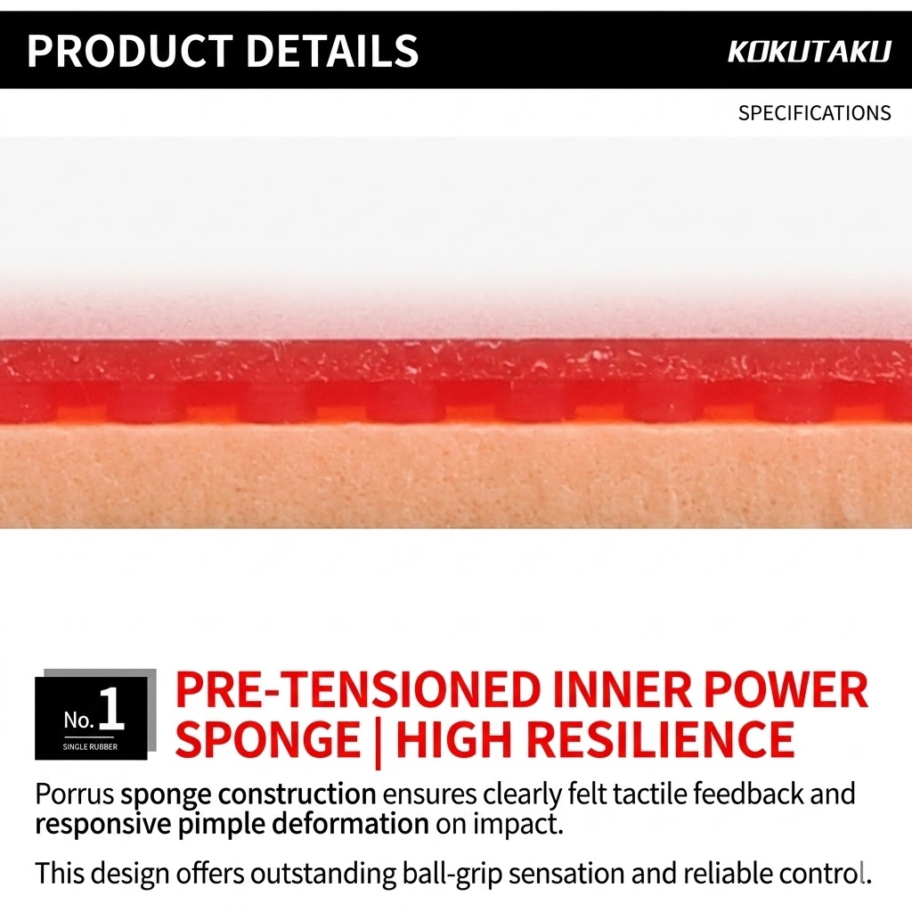 Kokutaku Sakura 868 Kauçuk Set - Table Tennis Racket incelemesi ve fiyatı
